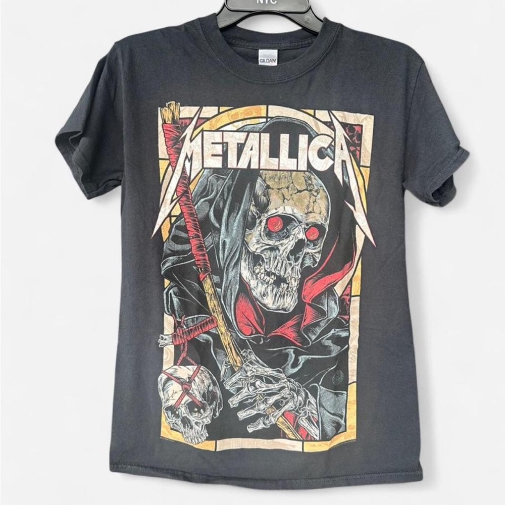 Metallica black Heavy Cotton Crewneck Tee